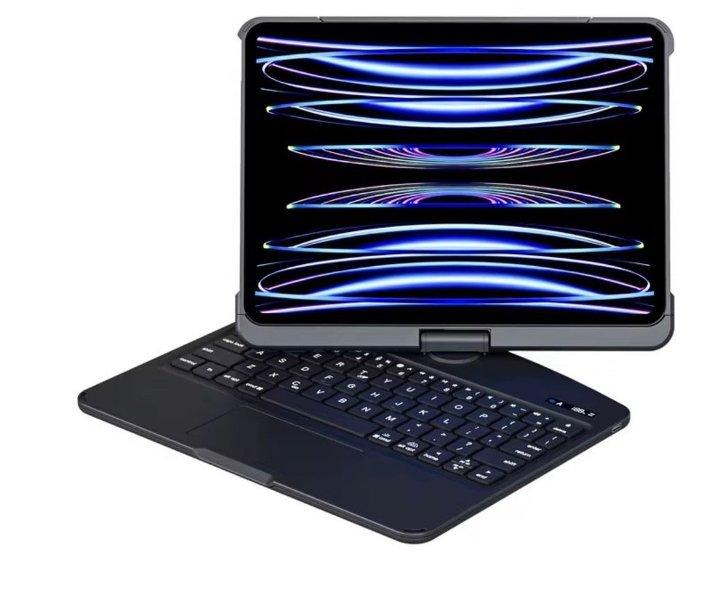 MAGIC KEYBOARD TRANSPARENT ROTACIÓN 360