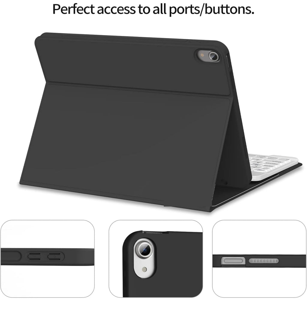 CASE CON TECLADO MAGNETICO